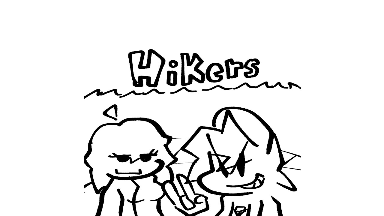 ASweetedFNFMod's tweet card. Hikers V2 | A Sweeted Fnf Mod OST