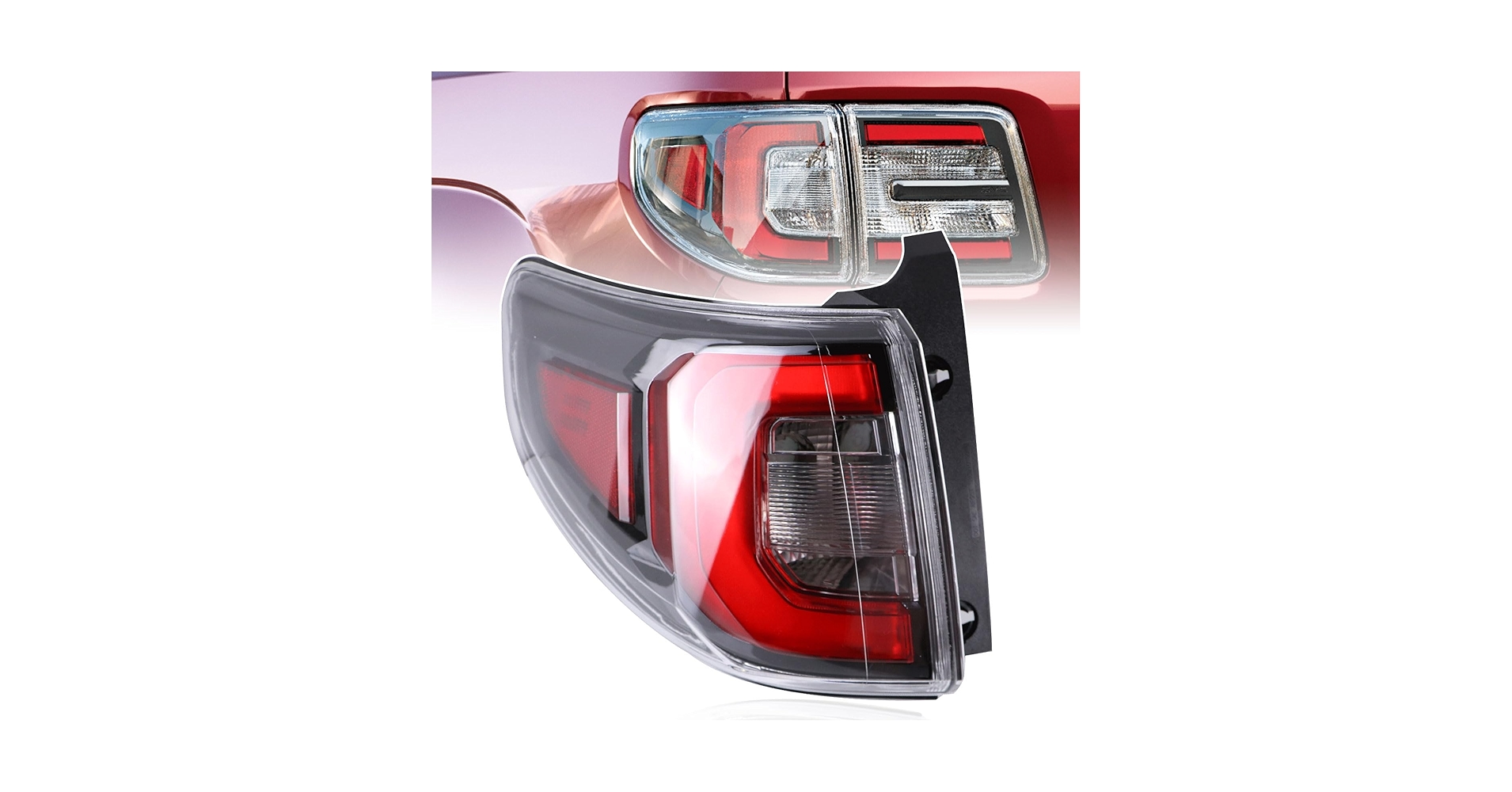 LinkhustleHQ's tweet card. Tail Lights Compatible with GMC Acadia 2013-2016 Acadia Limited 2017 Rear LED Taillights Assembly Left Driver Side Tail Lamp Replace 84051375-PFM.Not Include Bulb Rear taillights assembly compatible...