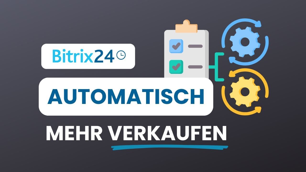 Bitrix24De's tweet card. Sales Funnel aufsetzen & automatisieren mit Bitrix24