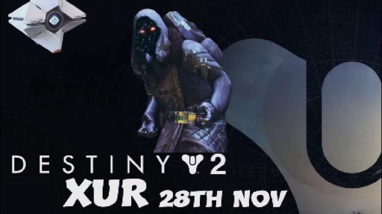 Pjsprojects's tweet card. Destiny 2 Xur Review 28th Nov to Dec 1st 2025