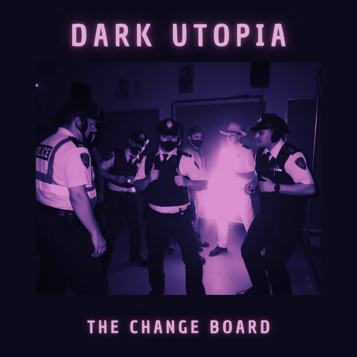 YouMakeRobots's tweet card. The Change Board, by Dark Utopia
