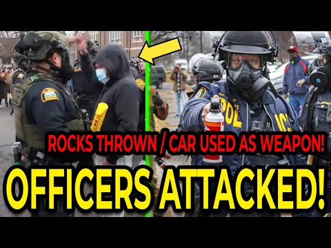 Camilla_Sweden's tweet card. Federal Agents And Police Attacked By Protesters — Lawmakers BLAME...