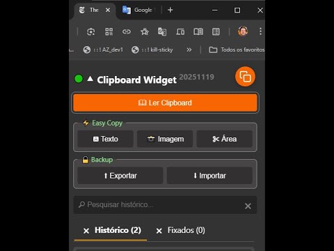 magasine's tweet card. Clipboard Widget w/ Easy Copy | #bookmarklet #javascript #copy #paste...