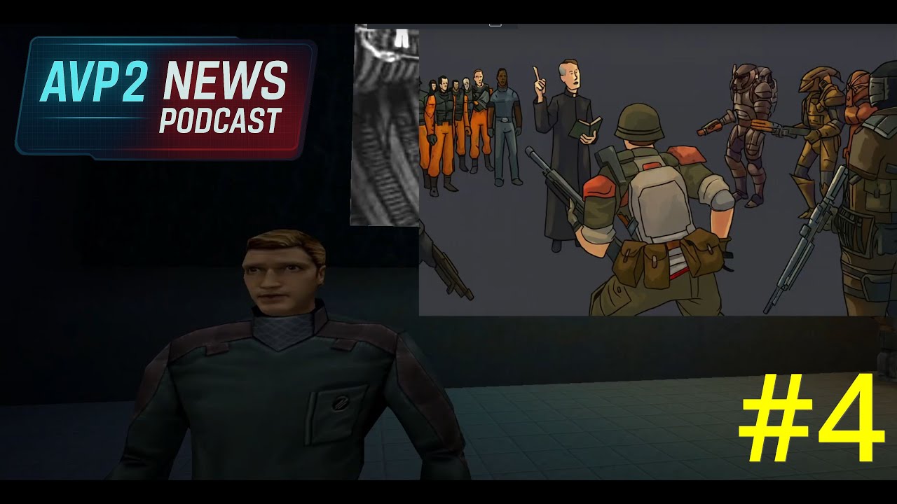 avpunknown's tweet card. AvP2 News Podcast #4 Monolith, Online COOP, and Religion