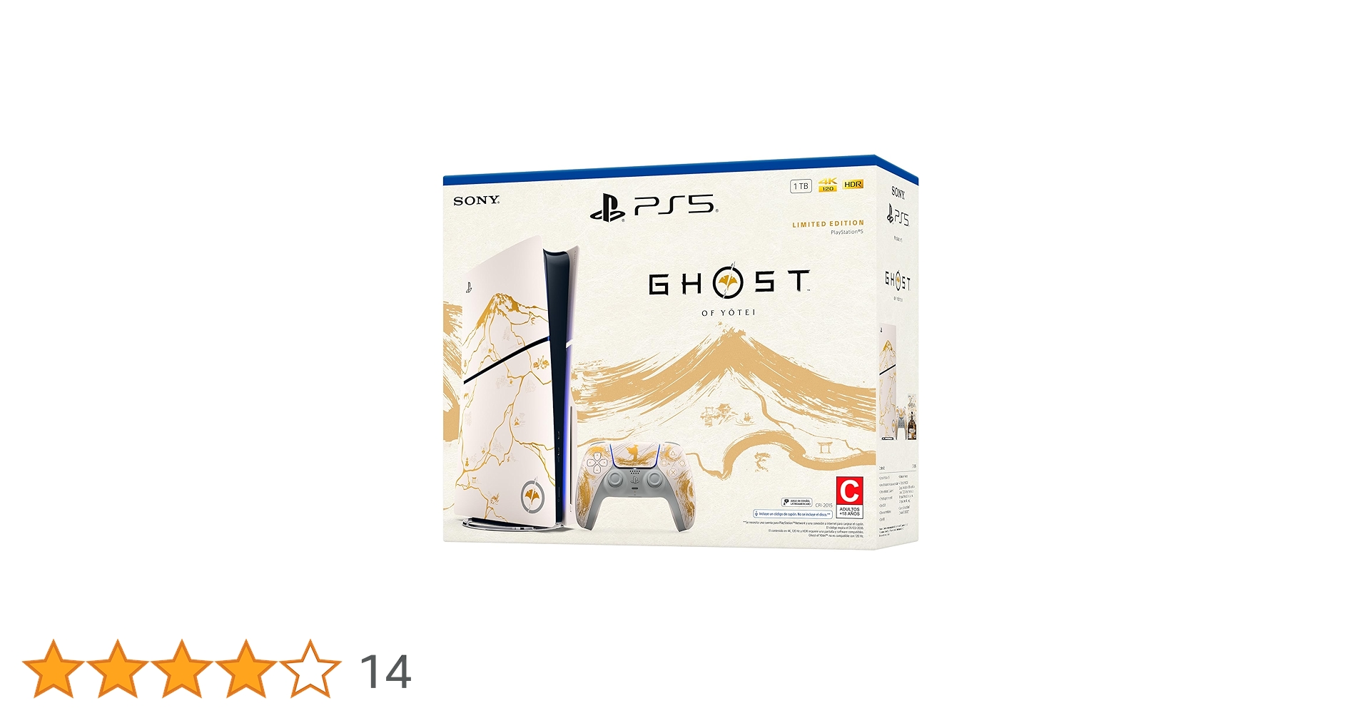atomix's tweet card. Explora cada centímetro de los impresionantes paisajes que rodean el monte Yōtei con el Paquete PlayStation 5 Edición Limitada Oro de Ghost of Yōtei. Descubre la épica historia de Atsu mientras se...