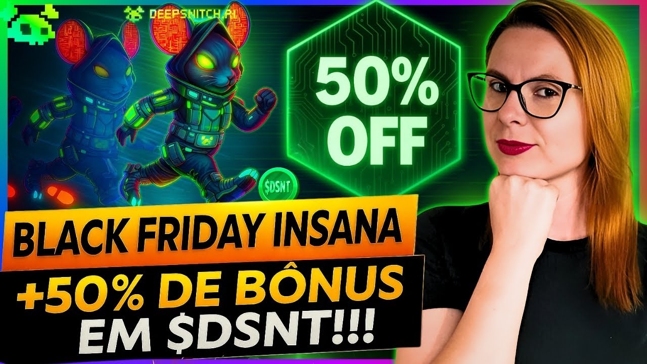 ZyraCriptonica's tweet card. A Maior Black da Cripto? DeepSnitch Libera +50% em $DSNT!