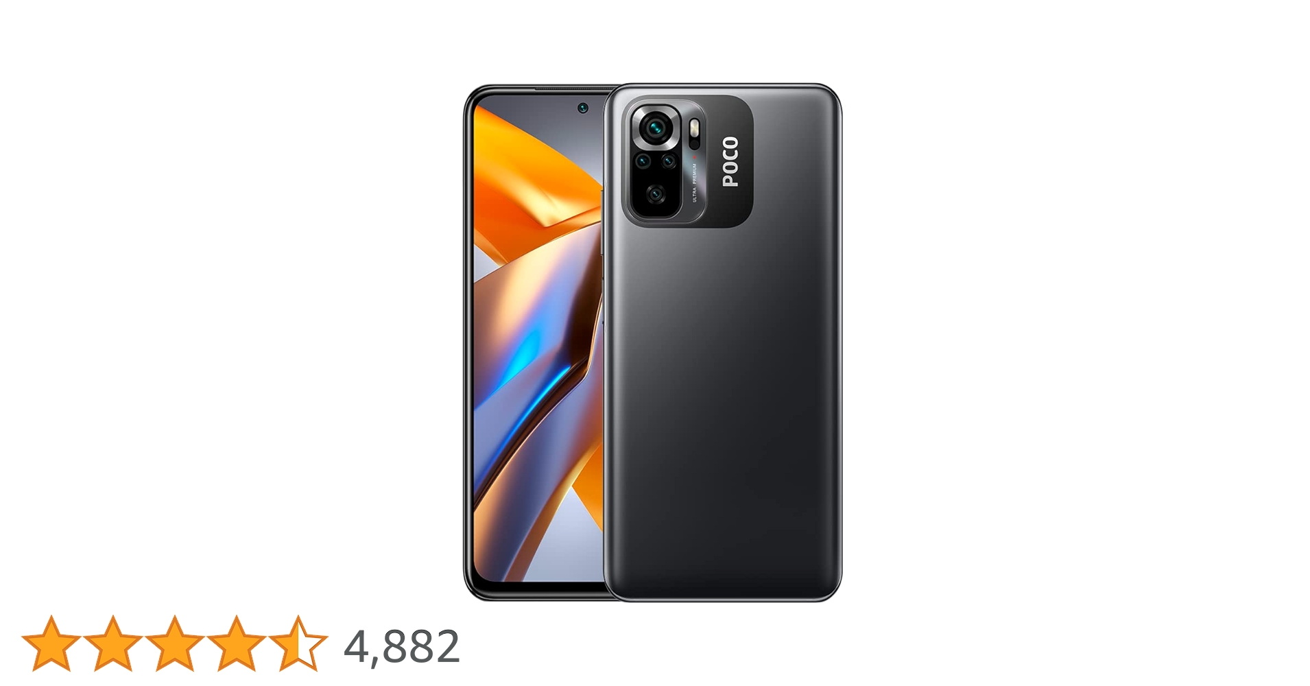 atomix's tweet card. Smartphone Xiaomi Poco M5s 6.43" 256GB/8GB Cámara 64MP+8MP+2MP+2MP/13MP Mediatek Android 12 Color Gris