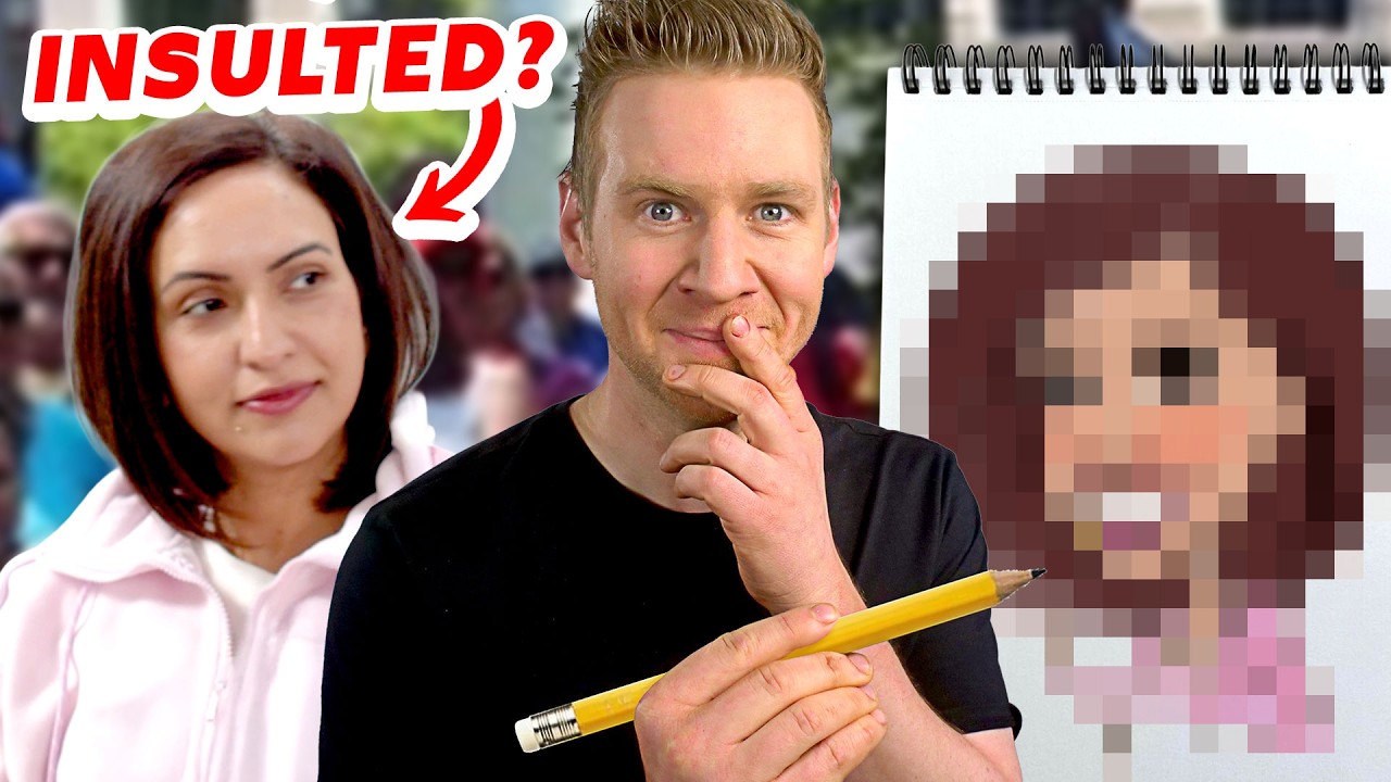 CCB_BBCTech's tweet card. I Tried Caricature Art!... (did I FAIL?!)