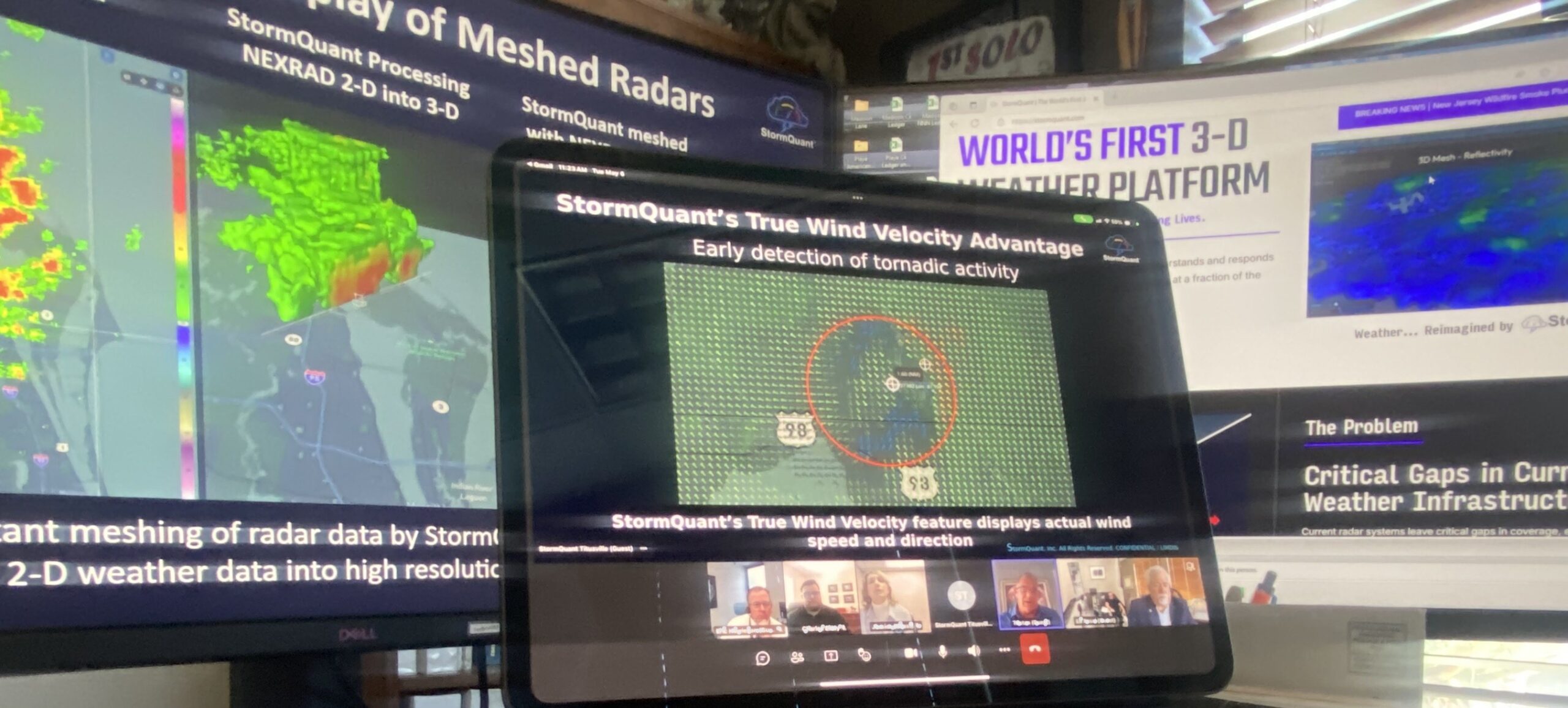 stormquant's tweet card. The StormQuant team continues to engage with congressional representatives, key staff, and top-level federal agency officials to present the life-saving advantages of the StormQuant weather platform....