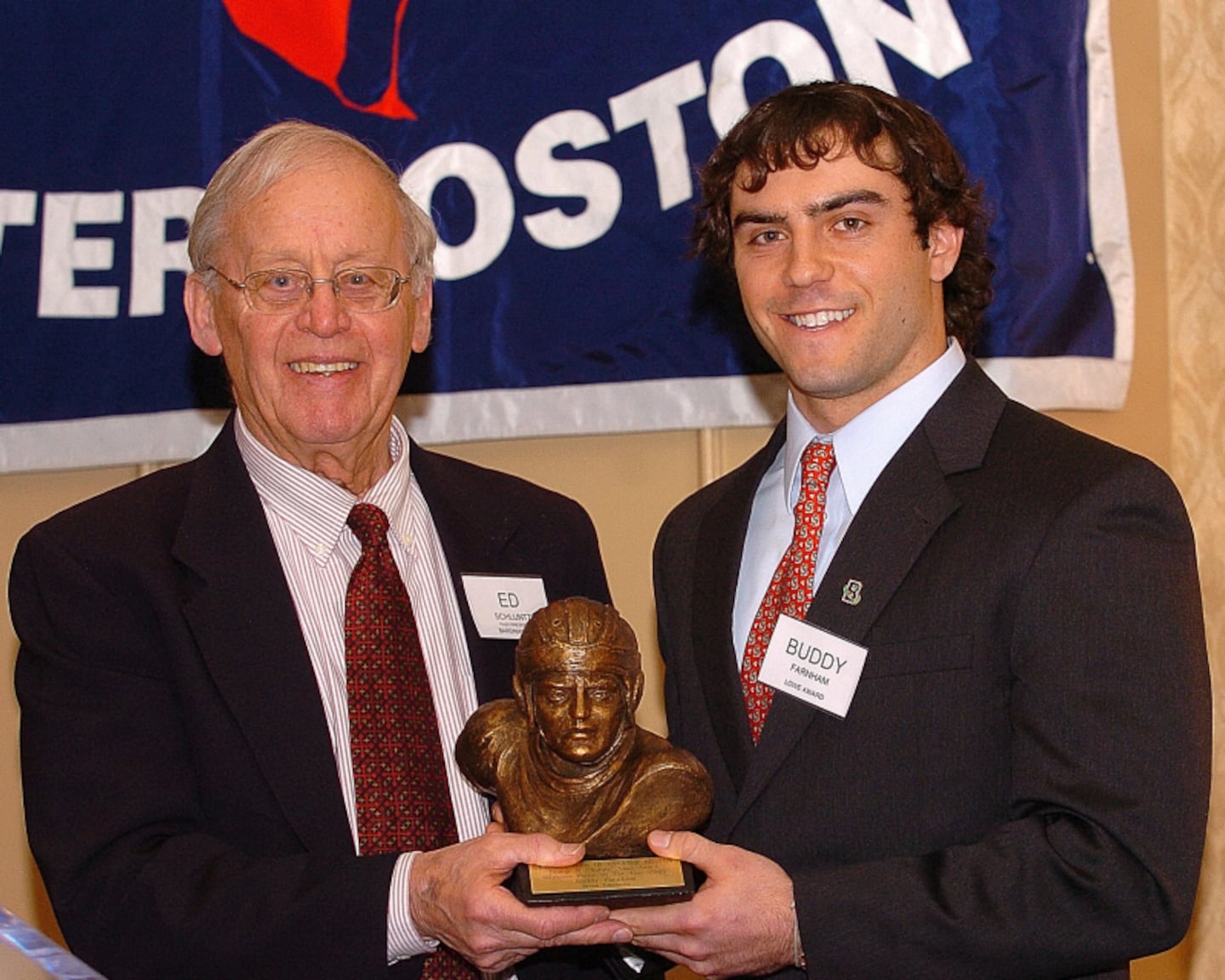 BGlobeSports's tweet card. A star athlete at Franklin High and later Tufts University who went on to coach and serve as Brookline's athletic director, Schluntz chaired the committee that worked to establish the Super Bowl in...