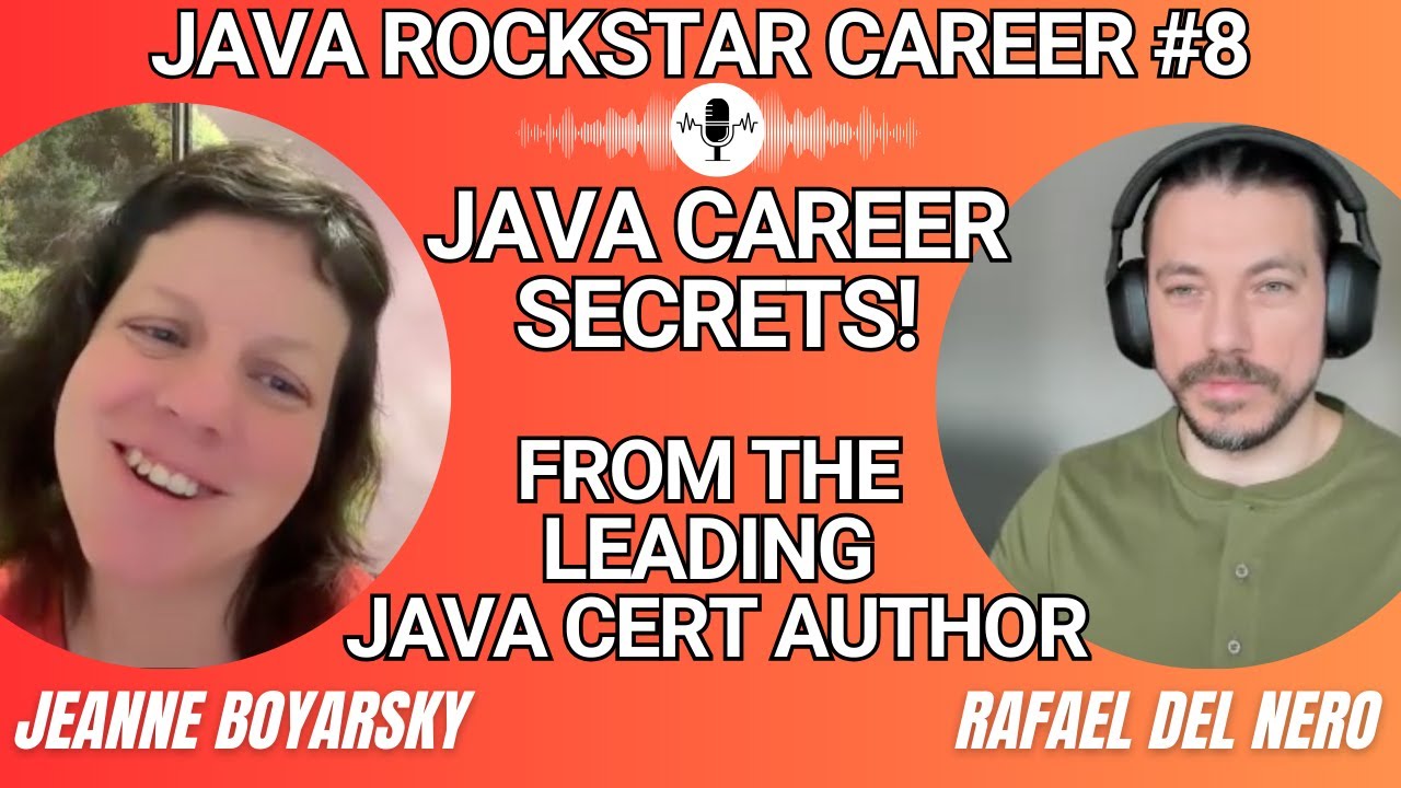 RafaDelNero's tweet card. Java Rockstar Career #8: Java Career Secrets from a Top Certification...
