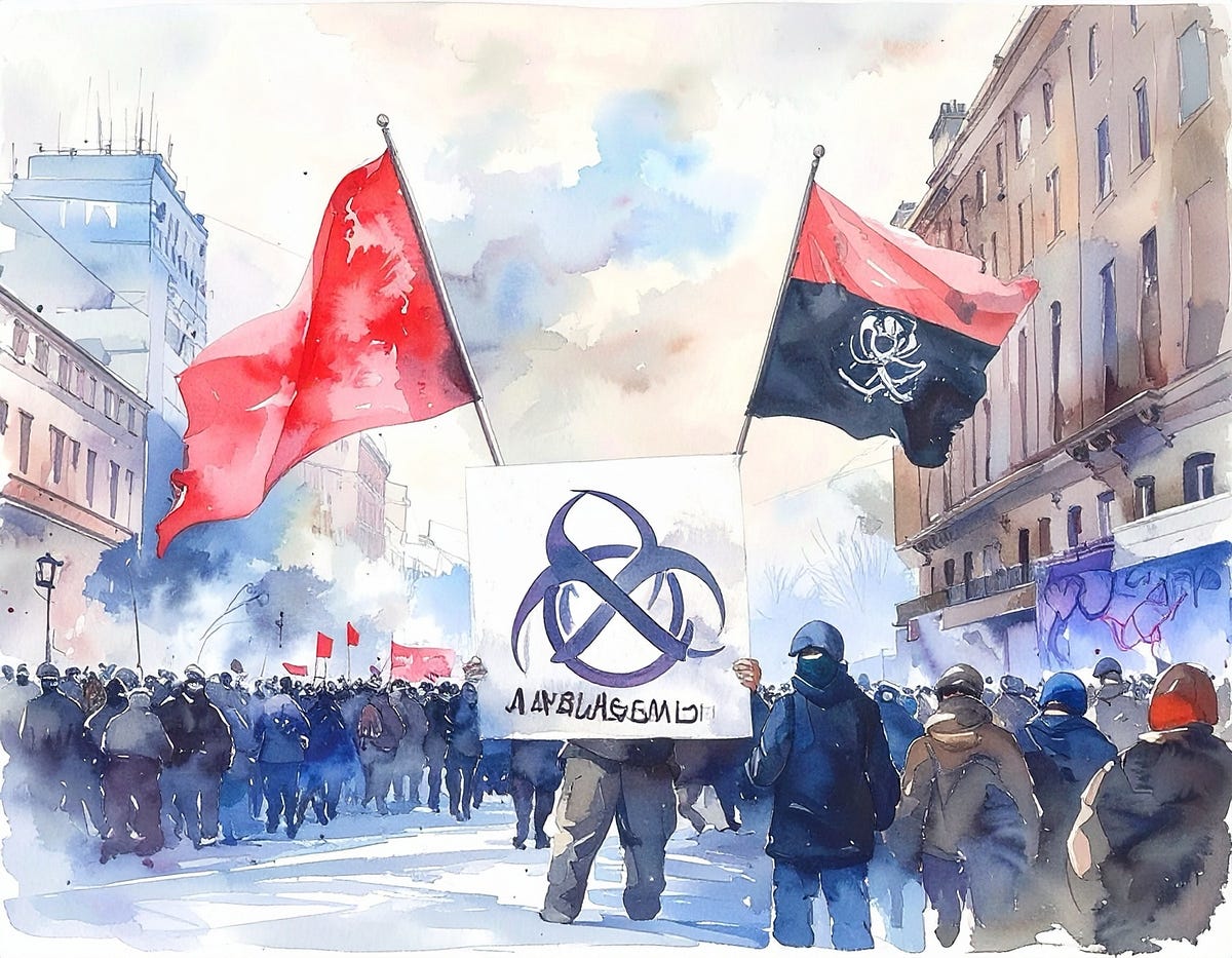 vorapa_h's tweet card. ประวัติศาสตร์และที่มาที่ไปของกลุ่ม ‘แอนติฟา’ ขบวนการต่อต้านฟาสซิสต์ และแผนการของ โดนัลด์ ทรัมป์ หลังประกาศให้กลุ่มนี้เป็นองค์กรก่อการร้าย