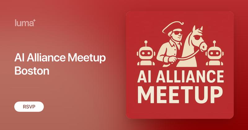 wentworthinst's tweet card. This AI Alliance event is hosted by Wentworth Institute of Technology. This Boston AI Alliance Meetup is a place for anyone who is interested in exploring the…