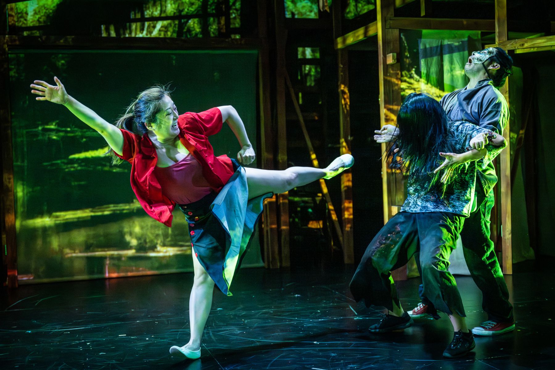 SahanJournal's tweet card. Actors for Theater Mu say assimilation often ends up erasing Asian culture. They hope Asian audience members in Minnesota come away from "The Kung Fu Zombies Saga" feeling more confident in who they...