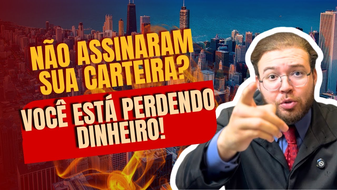 WelldreyS's tweet card. Não assinaram sua carteira? VOCÊ ESTÁ PERDENDO DINHEIRO!