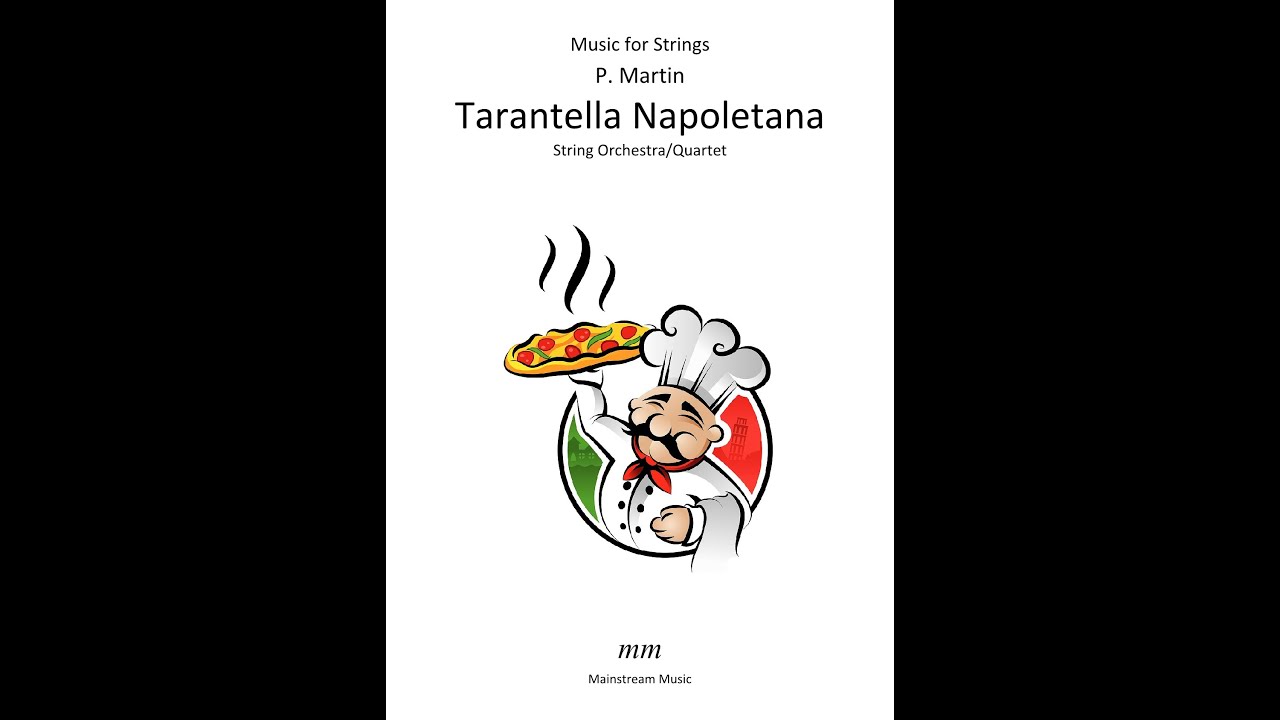 mainly4strings's tweet card. Tarantella Napoletana - String Quartet/Orchestra