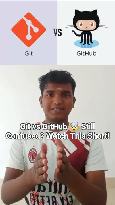 maharaja_777_'s tweet card. Git vs GitHub 🤯 Still Confused? Watch This Short! #shorts