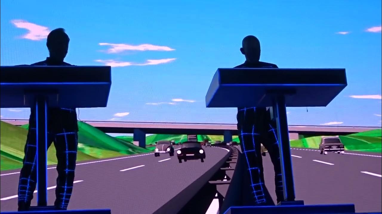 Computerliebe82's tweet card. Kraftwerk – Autobahn (live @ Rosendal Garden Party, Stockholm 2025)