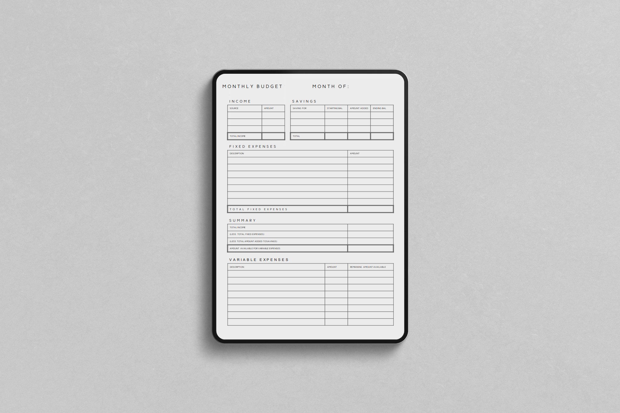 nittyngritty_'s tweet card. Take control of your finances with a minimal budget planner. Stay organized and achieve your financial goals effortlessly.