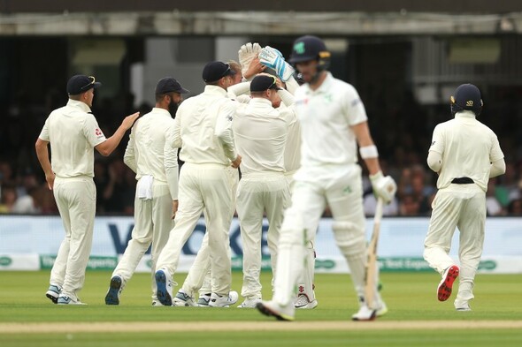 abhijithpp's tweet card. Chasing 182 for victory at Lord’s, Ireland collapsed to suffer a heavy defeat at the hands of England.