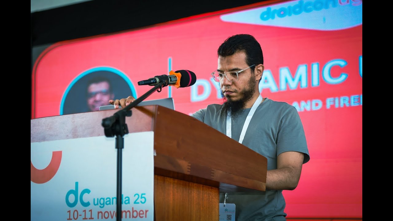AhmedNMahran's tweet card. Dynamic UI with Firebase and Jetpack Compose - Droidcon Uganda #dcug25