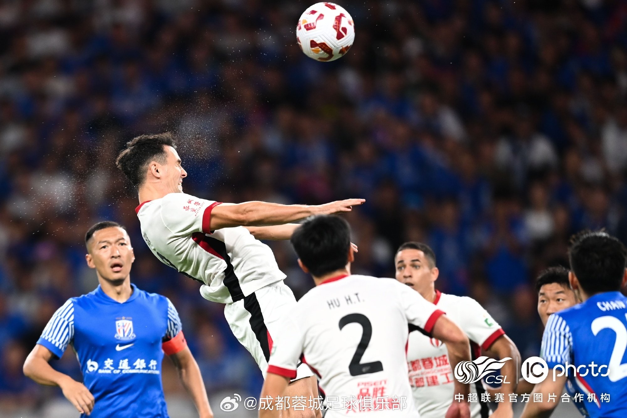 TechForge_Media's tweet card. At Shanghai Stadium with 80,000 fans, Huawei's 5G-A Shanghai infrastructure powers China Mobile's breakthrough monetization strategy through fan-exclusive packages and AI-driven networks.