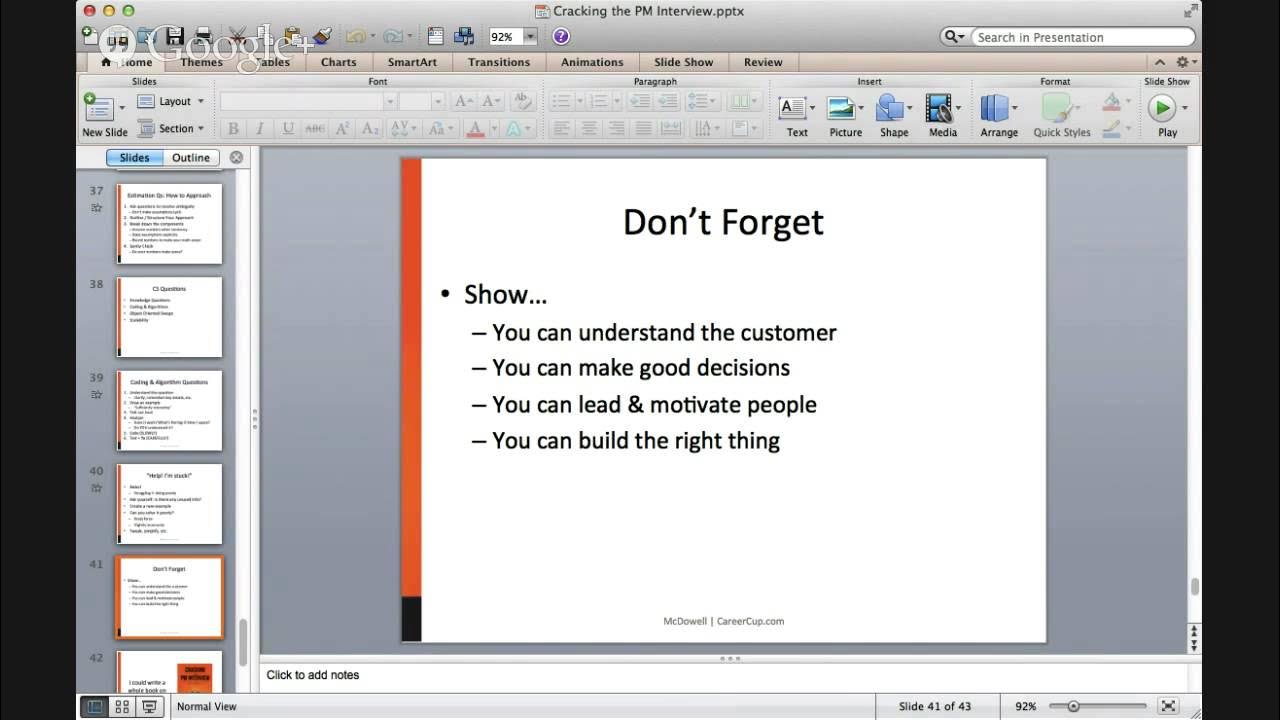 k2016_techbytes's tweet card. Cracking the PM Interview