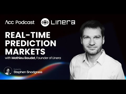 zcanx4's tweet card. Linera’s Strategic Shift: From Payments Engine to Prediction Markets...