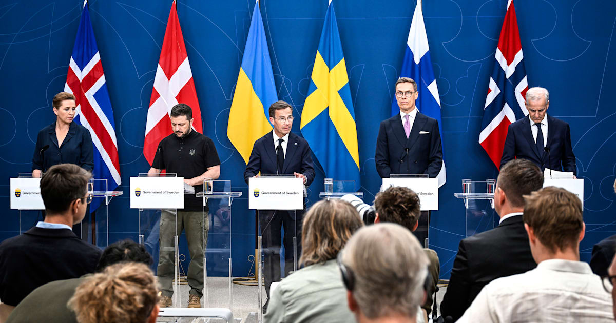 SvDledare's tweet card. GÄST. Vi har ett nytt normalläge där Ryssland med hjälp av kinesiska fartyg kan skada Natoländers infrastruktur. Nu skulle resten av väst behöva vara lite mer som Finland.