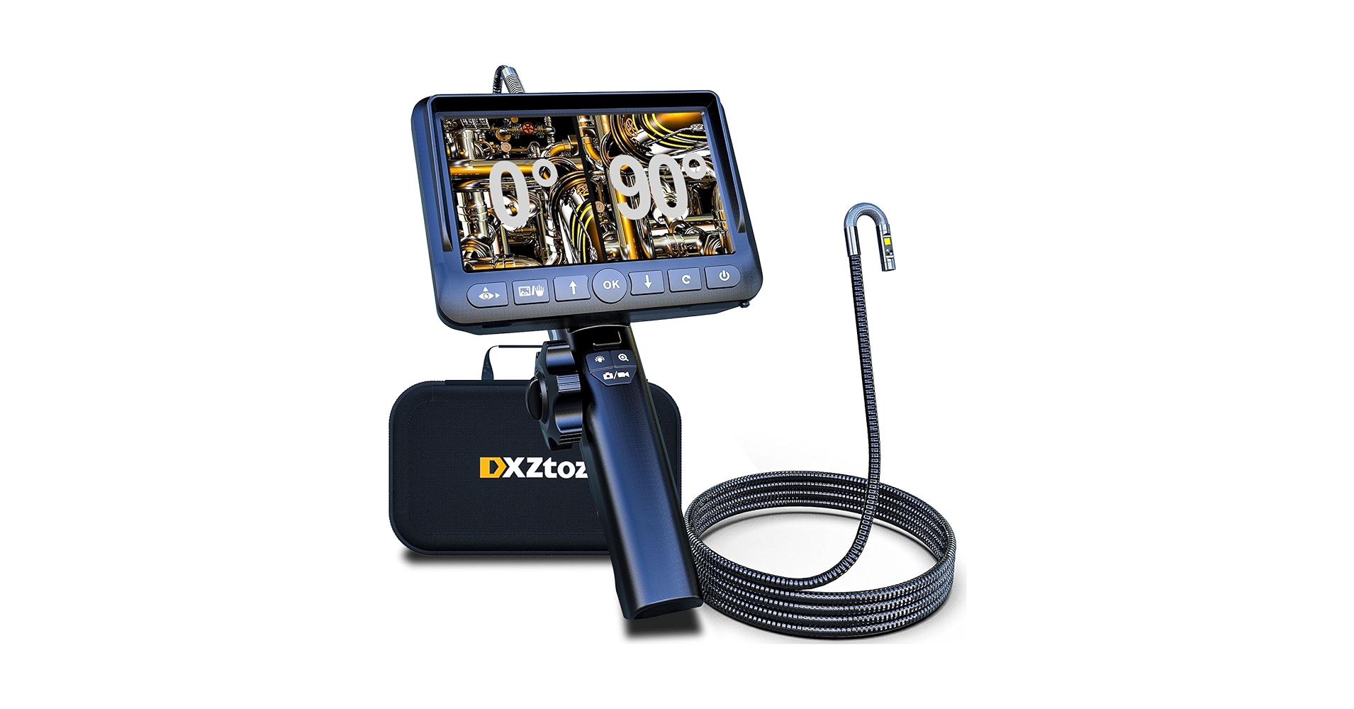 LinkhustleHQ's tweet card. high tech gadgets for men. cool tools for men. unusual Christmas gifts for men. What is an articulating borescope? The DXZtoz LCD Articulating borescope (i.e. angulating borescope, bending borescope,...