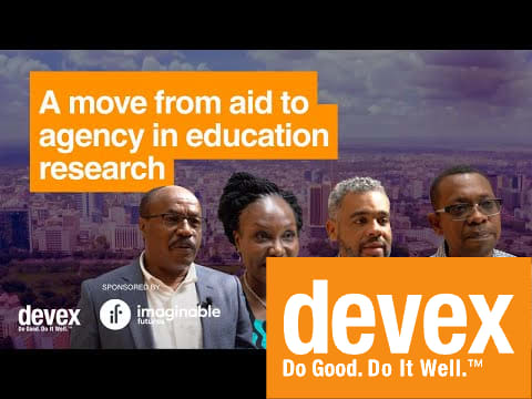 atsekambodelmas's tweet card. Less than 3% of global education research is led by African scholars. At Devex Impact House @ UNGA80, leaders from Imaginable Futures and Echidna Giving discussed how centering African leadership and...