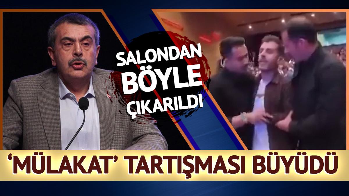 manalbant's tweet card. Mülakat mağduru olduğunu söyleyen bir öğretmenle Milli Eğitim Bakanı Yusuf Tekin arasındaki tartışma gündem oldu. Özkan Özdemir adlı vatandaş, Bakan Tekin'in katıldığı programda "188 gündür sizi...