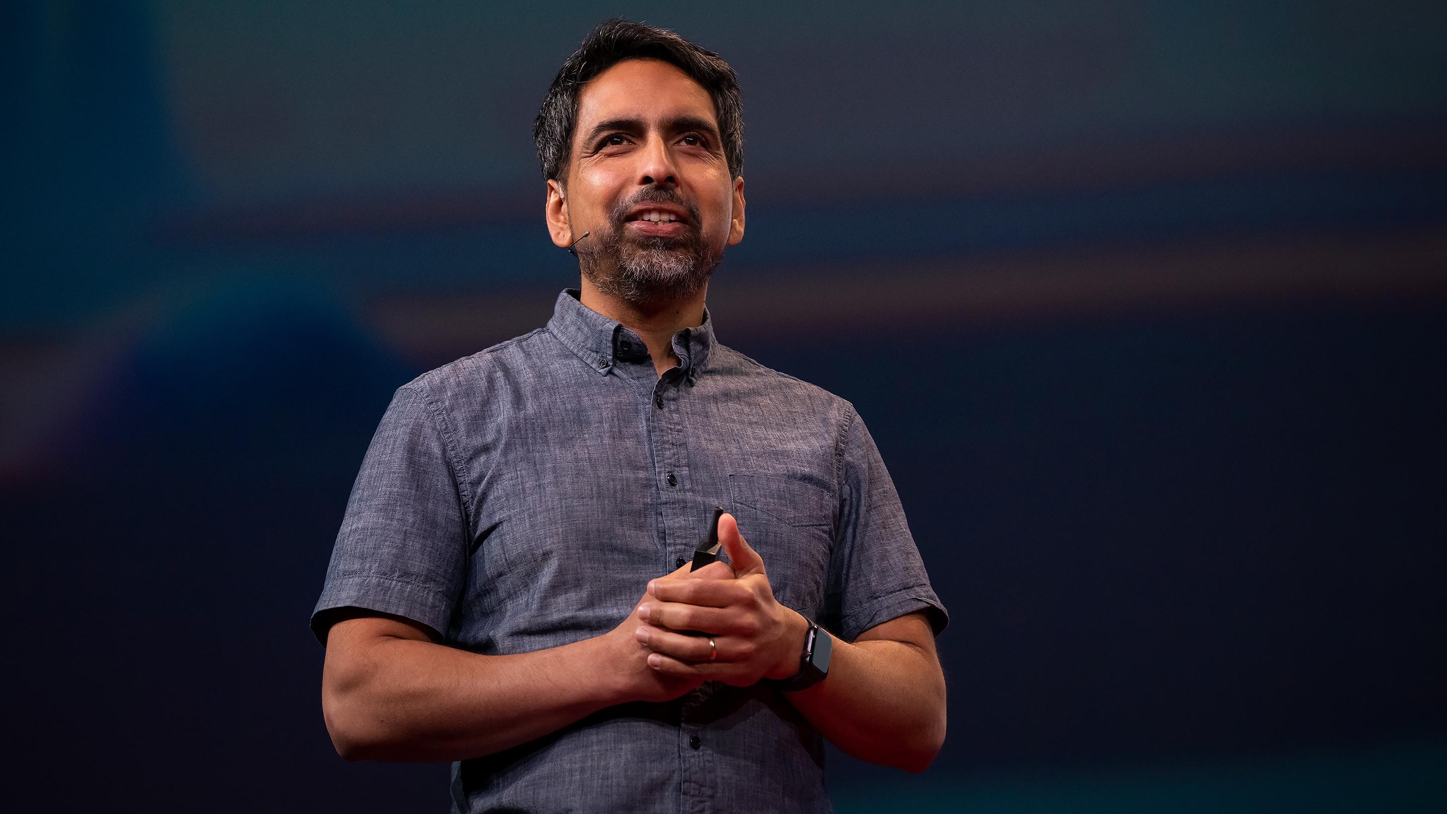 TEDTalks's tweet card. Sal Khan, the founder and CEO of Khan Academy, thinks artificial intelligence could spark the greatest positive transformation education has ever seen. He shares the opportunities he sees for...