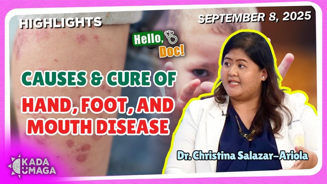 NET25TV's tweet card. Ano ang peligrong dala ng Hand, Foot, and Mouth Disease sa mga bata?