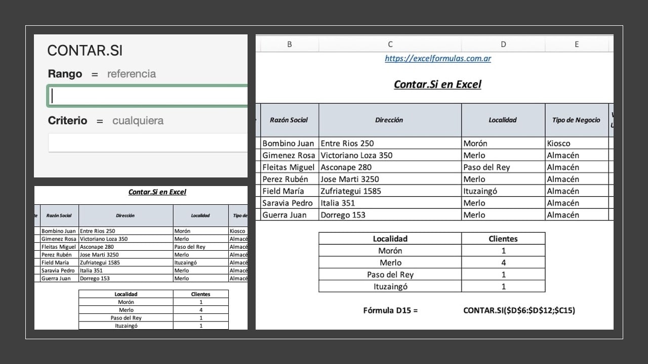 cjsanchez2018's tweet card. Hoy se muestro para qué sirven y cómo se utilizan las fórmulas Contar.si y Contar.si.Conjunto. ¿Cuál es la diferencia entre cada una?