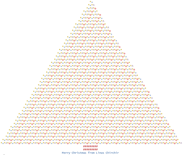 LinusChirchir's tweet card. Christmas is approaching and this makes it a great time to write a festive tutorial to help you learn R.