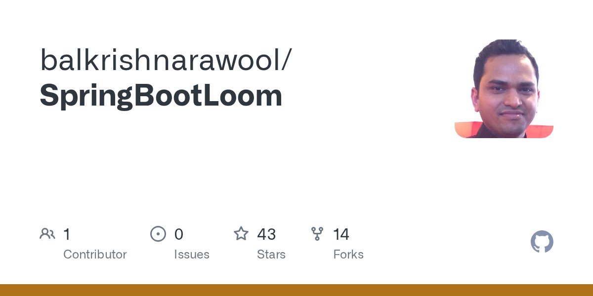 spring_io's tweet card. Contribute to balkrishnarawool/SpringBootLoom development by creating an account on GitHub.