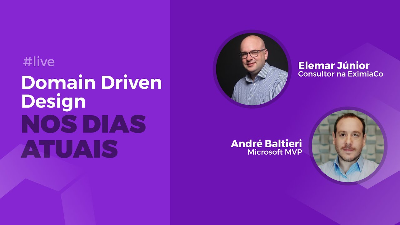 PauloDeveloper's tweet card. Domain Driven Design nos dias atuais