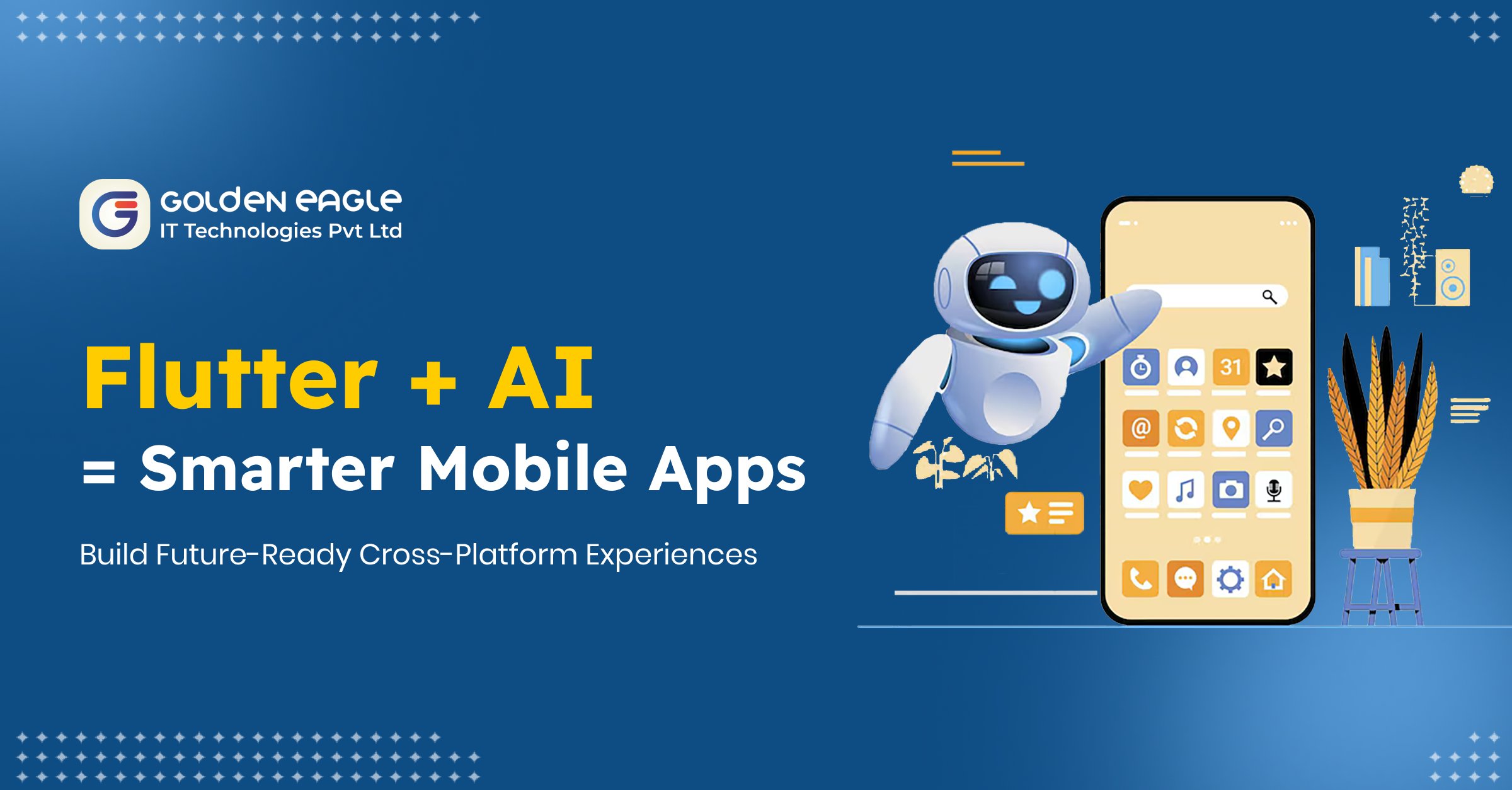 GeitplTech's tweet card. Learn how Flutter enables AI-powered mobile apps with TensorFlow Lite & Google ML Kit. Explore use cases, integration techniques, and future trends