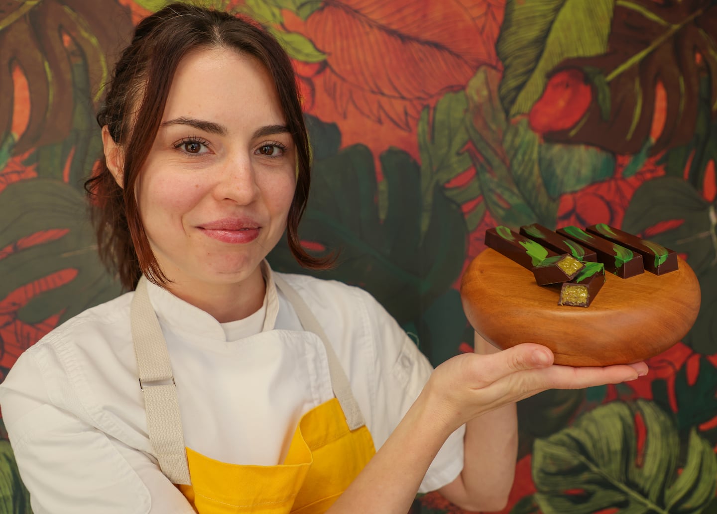 BostonGlobe's tweet card. Everybody wants to try the viral Dubai chocolate bar, no matter how much it costs.