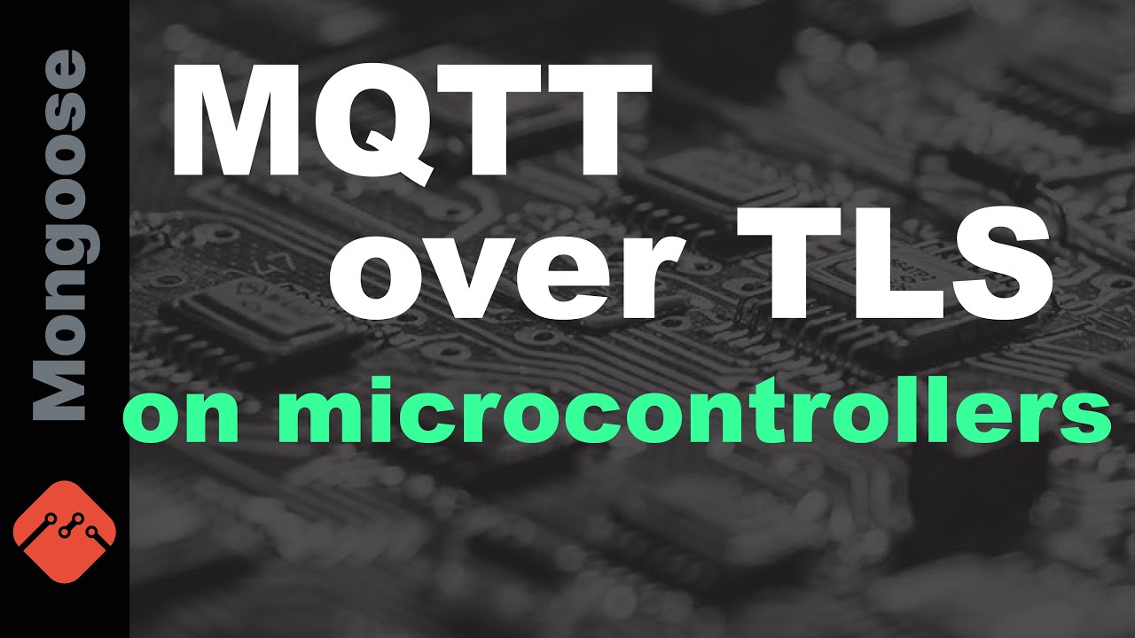 MongooseOS's tweet card. MQTT over TLS on microcontrollers