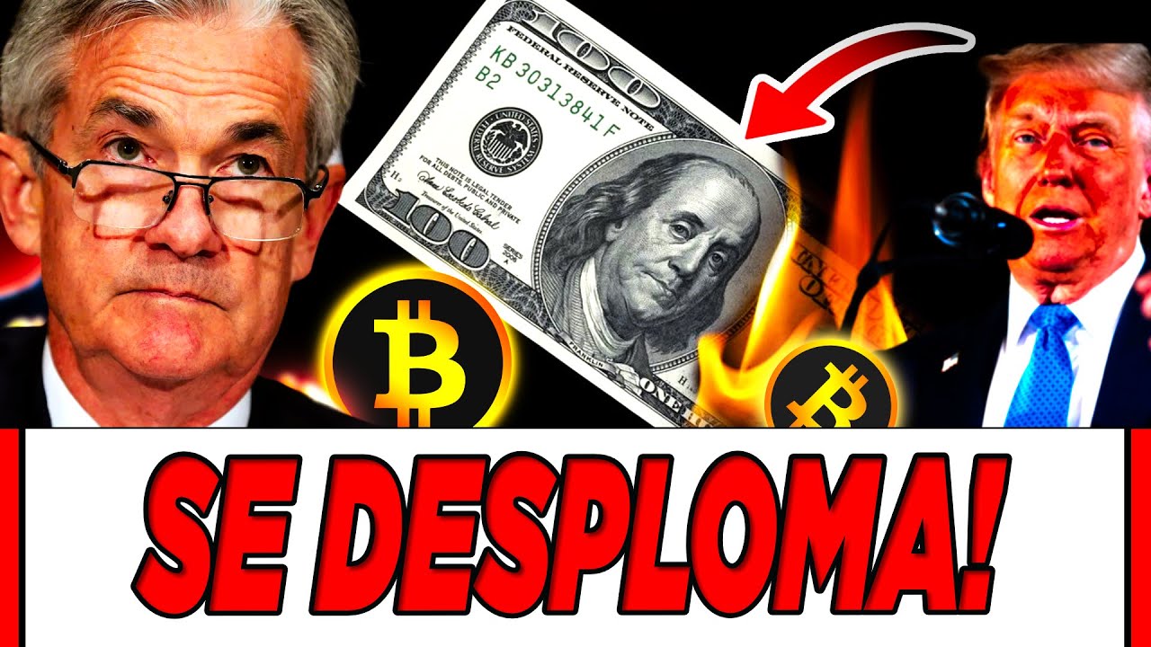 TRADINGJPMx's tweet card. 🔴BITCOIN CAE Tras Fuertes Declaraciones de POWELL! #bitcoinespañol