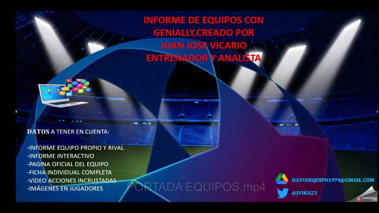 jvika23's tweet card. INFORME EQUIPOS