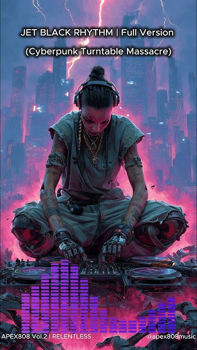 parallel_kr's tweet card. JET BLACK RHYTHM (Full) ㅣBoom Bap Mix Beast Mode