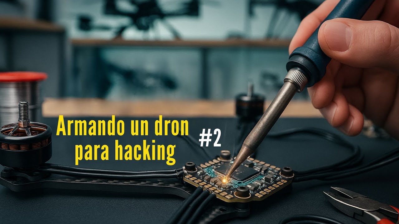 SecProInt's tweet card. Armemos un Dron Para Hacking - parte 2