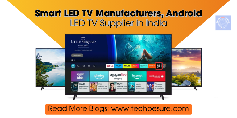 techbesure's tweet card. As one of the leading Smart LED TV manufacturers and Android LED TV suppliers in India,