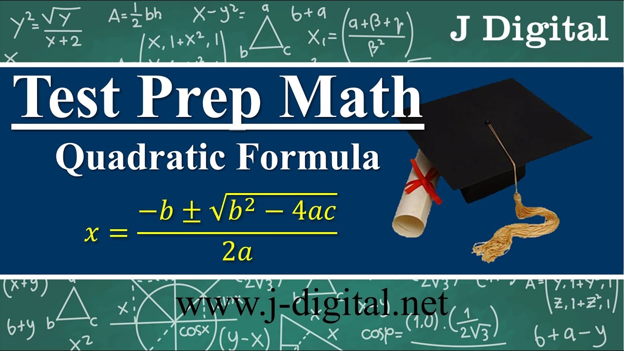 MathLearning's tweet card. Math concepts for the ACT® test | Solving Quadratic Equations