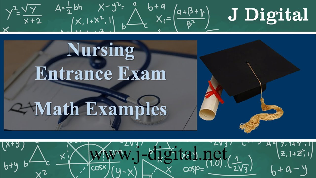 MathLearning's tweet card. 10 Practice Math Problems For Nursing Exams | (NLN-PAX NCLEX ATI-TE...