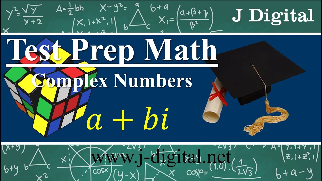 MathLearning's tweet card. Math concepts for the ACT® test | Complex and Imaginary Numbers