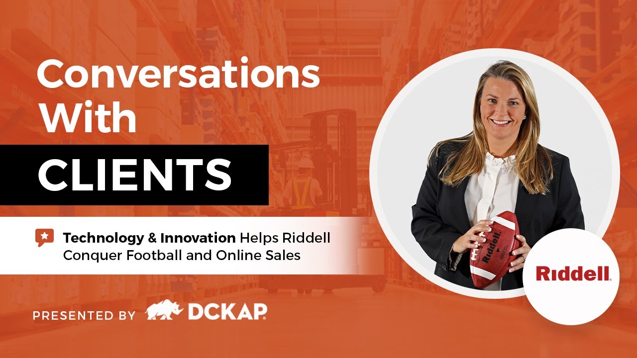 DCKAP's tweet card. Technology & Innovation Helps Riddell Conquer Football and Online...